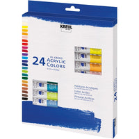 Set dei colori acrilici El Greco 24 x 12 ml