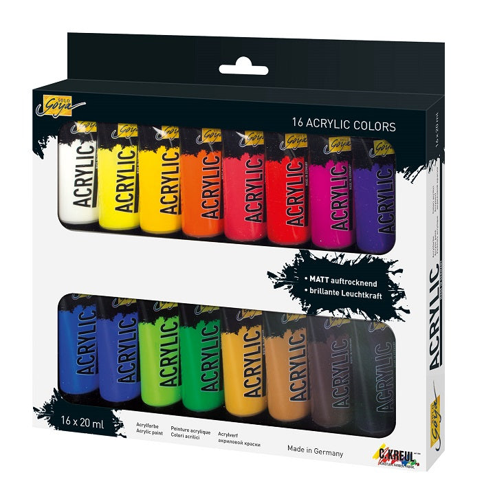 Solo Goya-Acrylfarben-Set von Kreul | ARTMIE