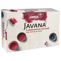 Σετ χρωμάτων για ύφασμα για το blocking JAVANA KREUL