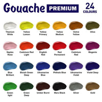 Set di colori a guazzo compositi ART Premium