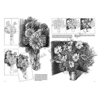 Leonardo Collection 21 Blumen Zeichenbuch – Detailansicht 3 | ARTMIE