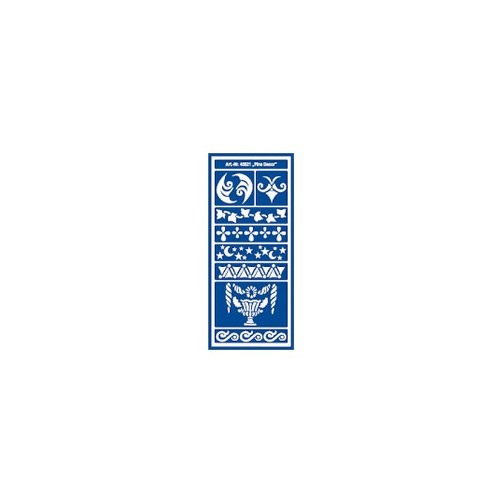 Αυτοκόλλητο στένσιλ Fine Decor 12,5 x 28,5 cm