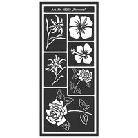 Home Design Blumen Schablone | ARTMIE