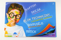 Blocco di carta colorata SUPERIOR A3 - 25 fogli