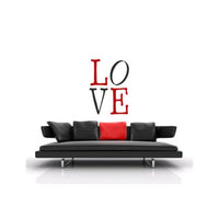 Στενσιλ XXL LOVE 4-μέρος 70x100 cm