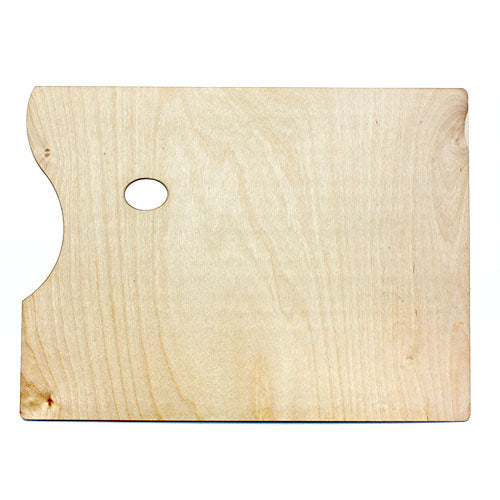 Rechteckige Malerpalette aus Holz | ARTMIE