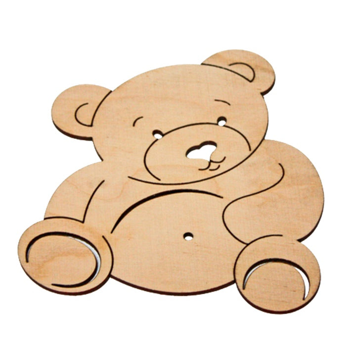 Holzbär Untersetzer | ARTMIE
