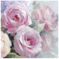 Χαρτοπετσέτες για ντεκουπάζ ж Pink Roses - 1 τεμάχιο