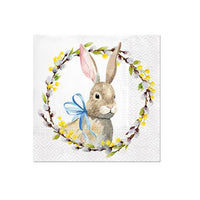Πετσέτες ντεκουπάζ - Rabbit with Catkins - 1τμχ