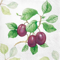 Χαροτοπετσετες για ντεκουπάζ Garden Plum - 1 τεμ