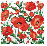 Χαροτοπετσετες για ΝΤΕΚΟΥΠΑΖ Flanders Poppy - 1 τεμ