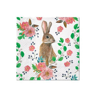 Декупажни салфетки - Rabbit Berries  - 1бр.