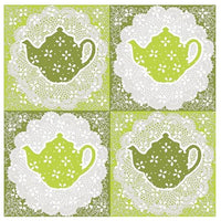 Χαρτοπετσέτες για ντεκουπάζ Tea - 1 τεμάχιο