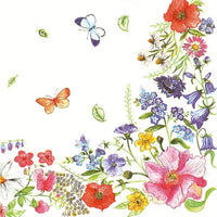Салфетки за декупаж Blossom Border - 1 брой
