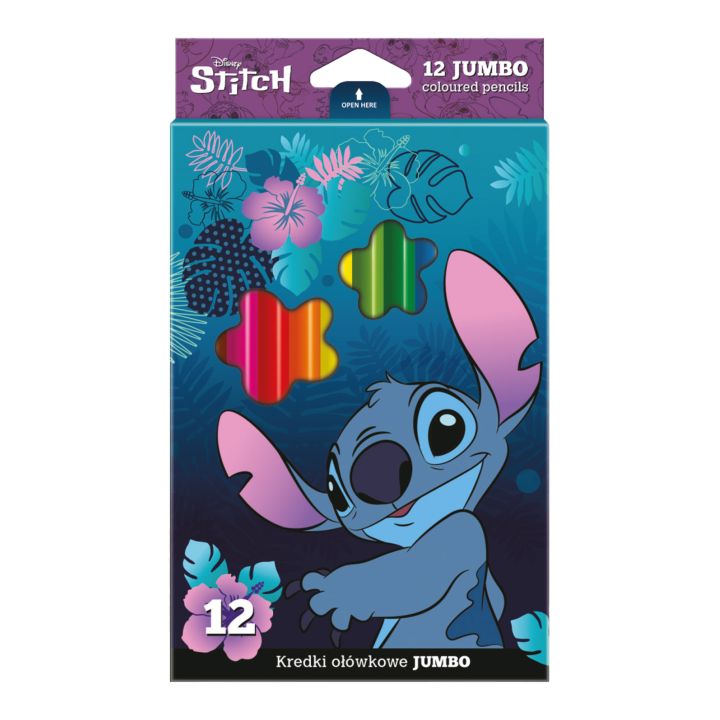 JUMBO Disney Stitch Dreieckige Buntstifte | ARTMIE