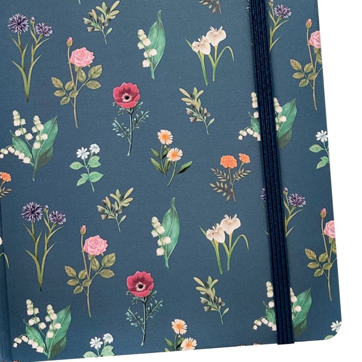 Spoko A5 liniertes Notizbuch - 96 Seiten - Blumen – Detailansicht 3 | ARTMIE