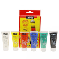Colori a dita Pebeo Tactilcolor 6 x 20 ml