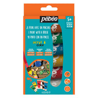 Акрилни бои Pebeo Acrylcolor 6 x 20 ml