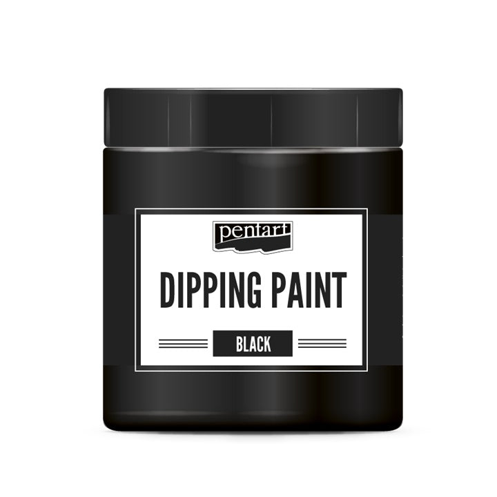 Χρώμα για έκχυση και εμβάπτιση μαύρο - 250 ml