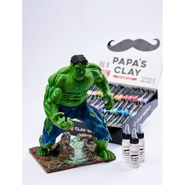 Papa's Clay Oil Weichmacher für Polymer-Ton 30 ml – Detailansicht 2 | ARTMIE