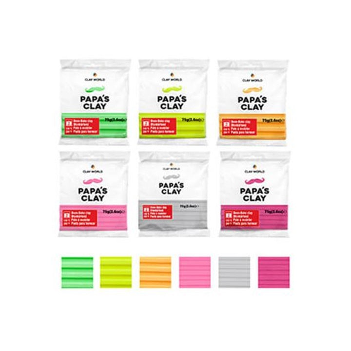 Papa's Clay Sommer Set Polymer Clay Pack | ARTMIE