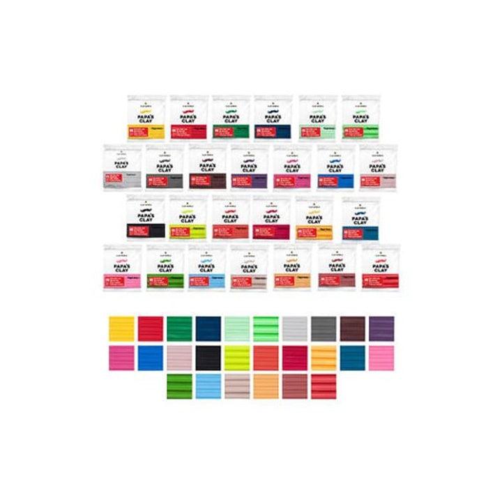 Papa's Clay Polymer-Ton-Set | ARTMIE