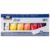 Комплект акрилни бои ARTIST Paint 12 х 75 мл