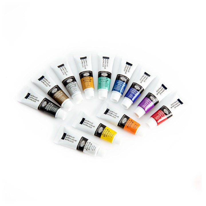 Royal &amp; Langnickel Metallic-Acrylfarben – Detailansicht 3 | ARTMIE
