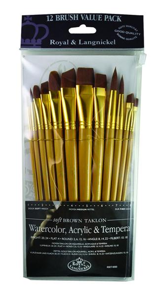 Royal &amp; Langnickel 12-teiliges Bürstenset | ARTMIE
