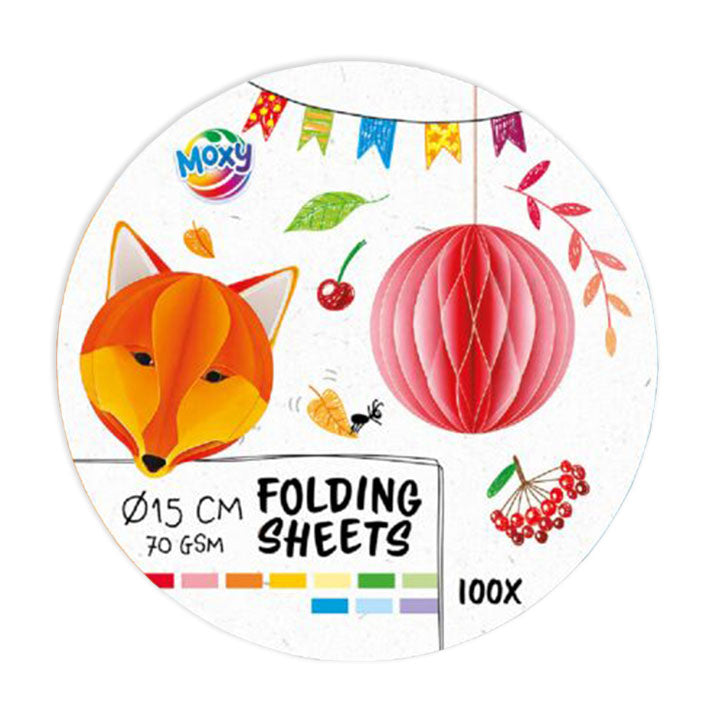 Rundes Faltpapier 15 cm | ARTMIE