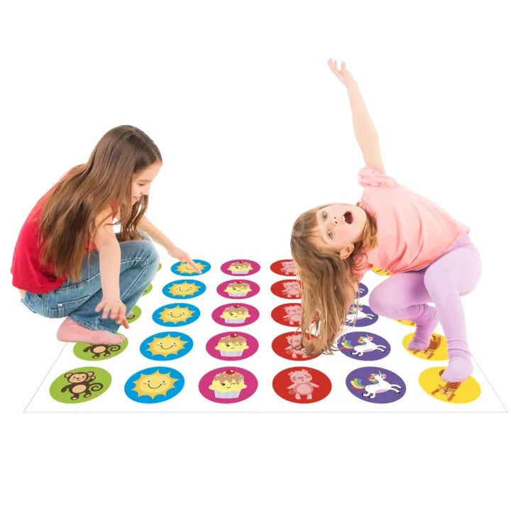 Игра за занимания в стил Twister от GRAFIX