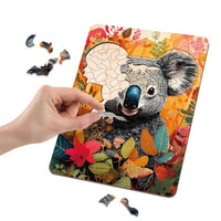 Puzzle in legno Koala Forme uniche 130 pezzi MOXY