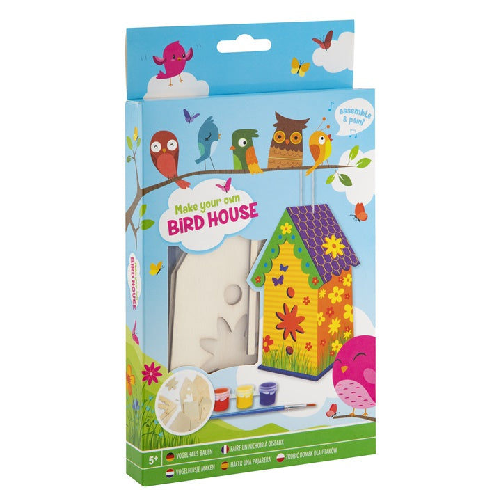 Ξύλινο Birdhouse Craft Kit