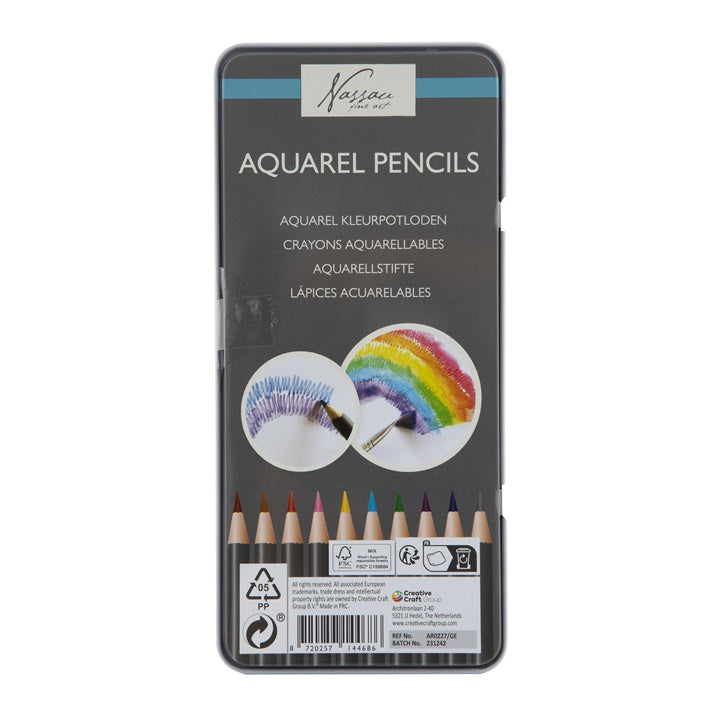 Satz Aquarellstifte 10 Stück – Detailansicht 3 | ARTMIE
