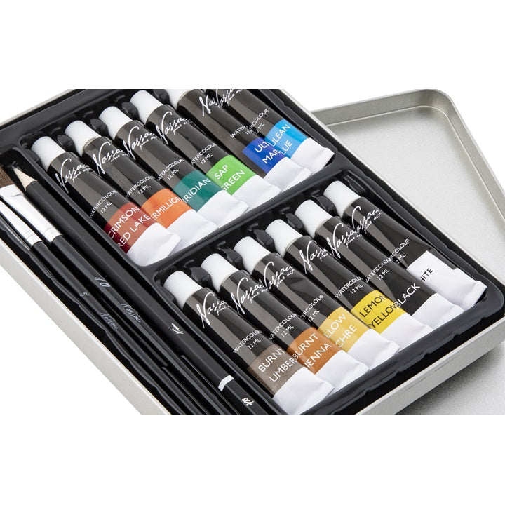 Nassau Fine Art Aquarellfarben Set - 16 Stück – Detailansicht 5 | ARTMIE