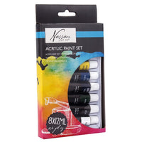 Σετ ακρυλικών χρωμάτων Nassau Fine Art 8 x 36 ml