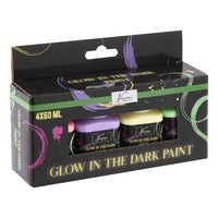 Glow in the Dark Acrylfarben-Set Nassau 4 x 60 ml | ARTMIE