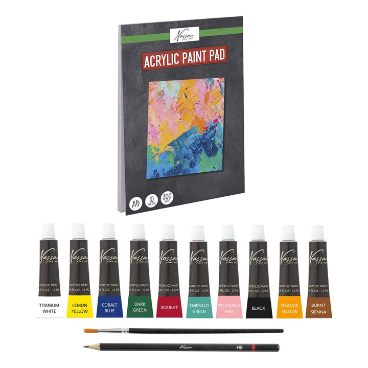 Set di pittura acrilica Nassau | 13 pezzi