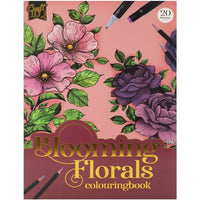 Антистрес книжка за оцветяване BLOOMING FLORALS 20 страници