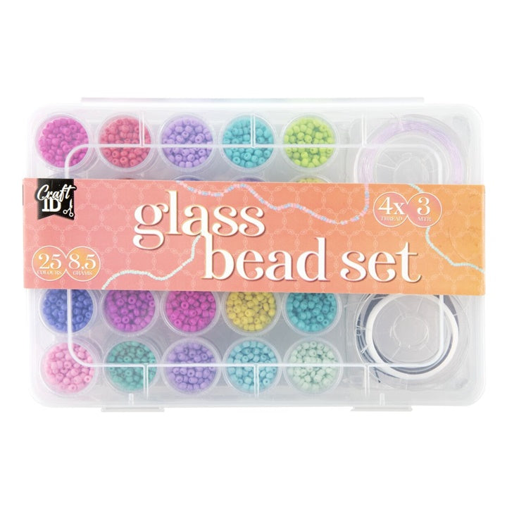 Set di perle di vetro