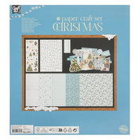 Χριστουγεννιάτικο σετ Scrapbooking Μπλε