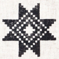 Ξύλινη σφραγίδα ROSA TALENT No. 4 Γεωμετρία 6.5x6.5 cm
