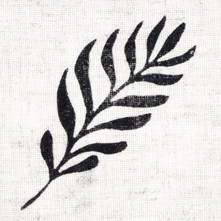 Ξύλινη σφραγίδα ROSA TALENT No. 6 Βοτανικός 4x10 cm