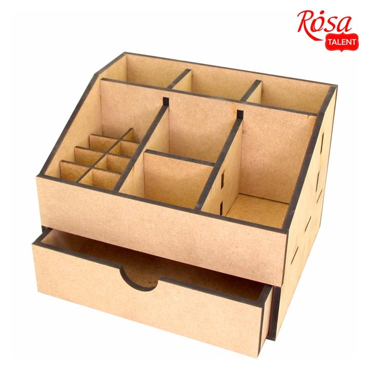 Οργανωτής MDF με 1 συρτάρι ROSA TALENT 22.5x18x16.5 cm