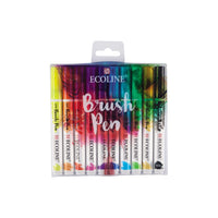 Акварел маркери Ecoline Brush Pen - 10 бр. Комплект