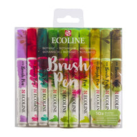 Акварелни писалки Ecoline Brush Pen Botanic