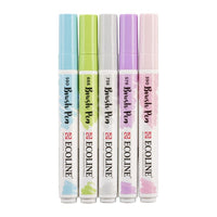 Акварелни писалки Ecoline Brush Pen Pastel