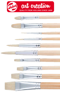 ArtCreation Pinsel mit Naturborsten - 10er Set | ARTMIE
