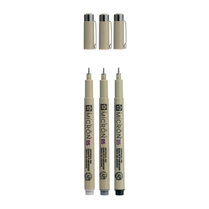 Set tehničkih olovaka Sakura Pigma Micron 3 fineliners