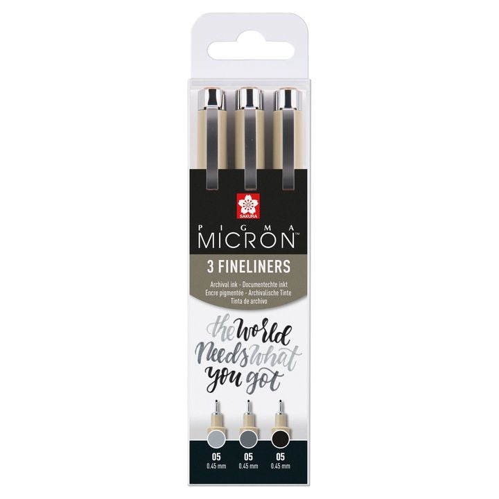 Set tehničkih olovaka Sakura Pigma Micron 3 fineliners